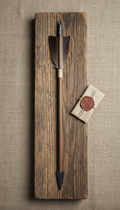 Bodkin-Tipped Arrow Hand Forged